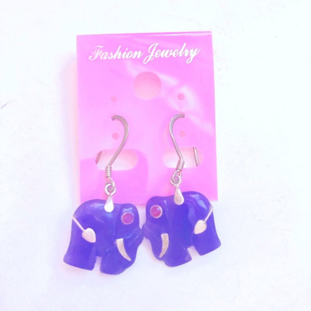 Jade earrings🌸